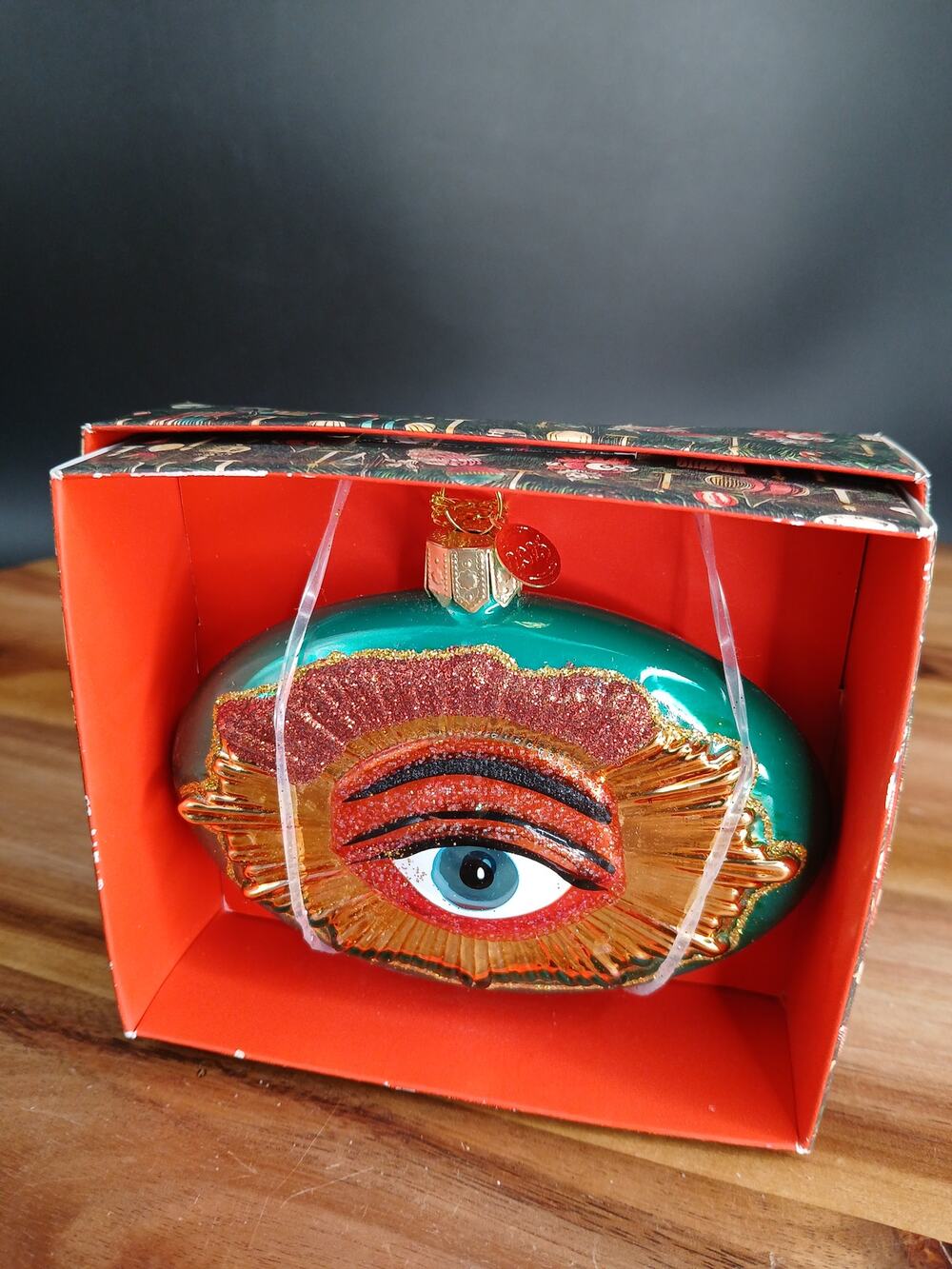 NEW John Derian Company EYE Glass Christmas Ornament Target